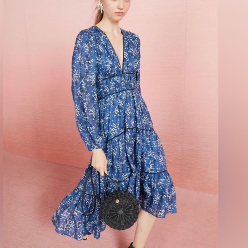 Ulla johnson Joan midi dress Sz 6